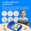 IQ Logical Route Puzzle Bead Mind Training Run Race Track 60 Challenges Brain Intellectual Toy for Children Maze Ball Board Game