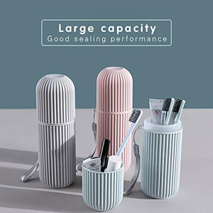 Tooth Cup Travel Toothbrush Box Portable Wash Cup Brush Mouth Cup Set Large Toothpaste Toothbrush Storage Box