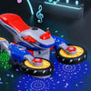 Hot Selling Electric Stunt Motorcycle Deformation Motorcycle Toy, Drift Motorcycles Toys, 360 Degree Rotating Stunt Motorcycle Toy with Light and Music for Boys Girls