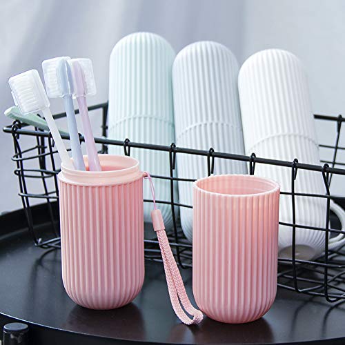 Tooth Cup Travel Toothbrush Box Portable Wash Cup Brush Mouth Cup Set Large Toothpaste Toothbrush Storage Box