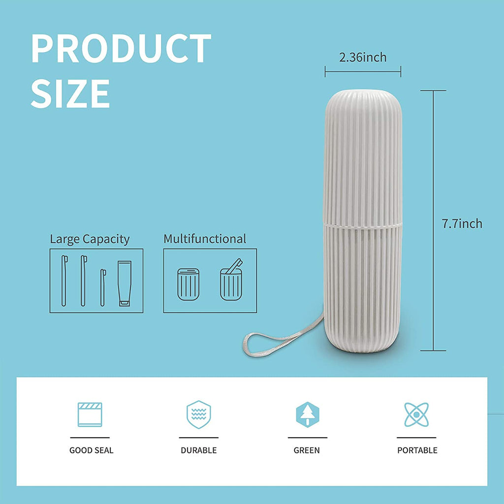 Tooth Cup Travel Toothbrush Box Portable Wash Cup Brush Mouth Cup Set Large Toothpaste Toothbrush Storage Box