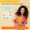 Tic-Tac-Toe Bolt Game, 3-in-1 Handheld Puzzle Games Console, Multi-mode Fight Logical Thinking Exercise Educational Game Toy Gift for Kid, Electronic Tic-Tac-Toe Game for Educational and Memory Growth, Infinite Tic-Tac-Toe Board Games for Ages 3+