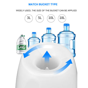 Desktop Drinking Water Dispenser Mini Drinking Fountain Machine Water Bottle Bucket Holder Water Bottle Pump No Need Electricity