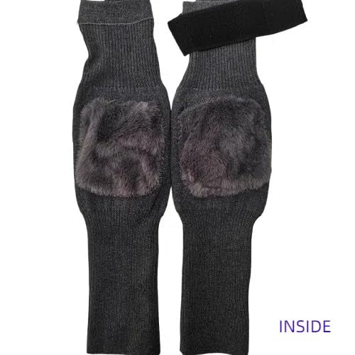 Anti-Slip Knee Warmers for Women and Men, Knee Support Brace Leg Warmer - Arthritis & Pain Relief, Thickened Knee Braces for Winter Activities - Hiking, Skiing, Sleeping